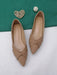 SHEIN sandalias de punta puntiaguda para mujer, informales elegantes con diseño cruzado - Quierox - Tienda Online