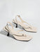 Shein Sandalias de tacón alto estilo francés para mujer - Quierox - Tienda Online