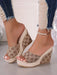 SHEIN Sandalias de verano nuevas, con suela gruesa, plataforma, cuña, informales para mujer - Quierox - Tienda Online