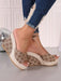 SHEIN Sandalias de verano nuevas, con suela gruesa, plataforma, cuña, informales para mujer - Quierox - Tienda Online