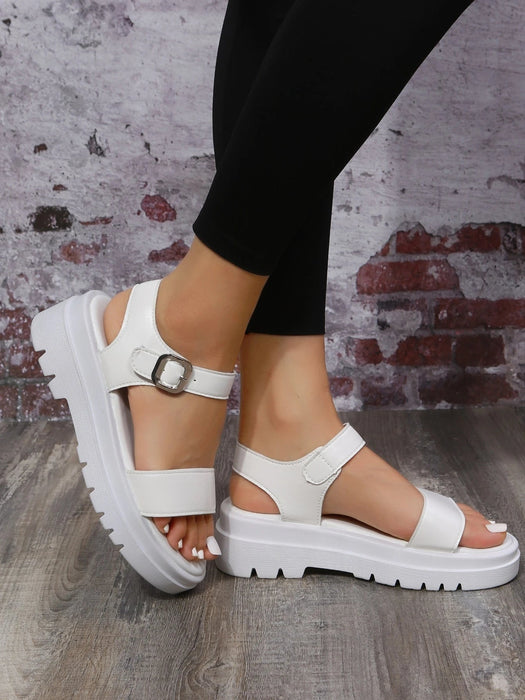 Shein Sandalias deportivas ligeras, transpirables, cómodas y de moda para mujer, estilo casual, para exteriores - Quierox - Tienda Online