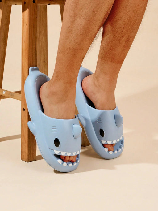 Shein Sandalias para hombre con diseño de tiburón divertido - Quierox - Tienda Online