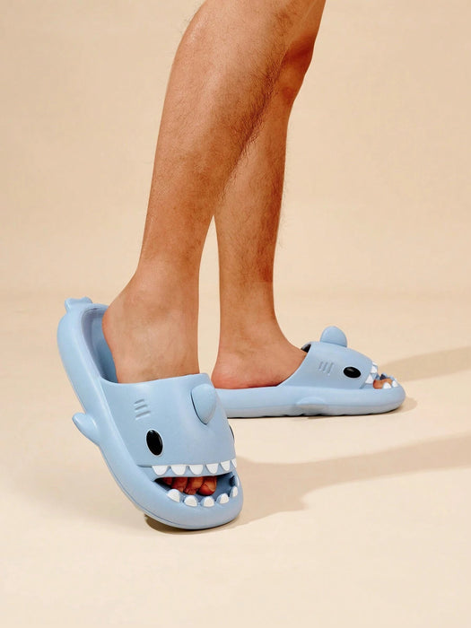 Shein Sandalias para hombre con diseño de tiburón divertido - Quierox - Tienda Online