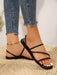 SHEIN Sandalias planas casuales de mujer, transpirables de punta abierta - Quierox - Tienda Online