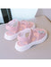 Shein Sandalias planas para niñas, modernas y cómodas, con detalle de lazo y hojas decoradas - Quierox - Tienda Online