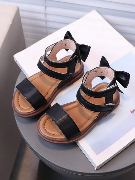 SHEIN Sandalias romanas de suela gruesa para niña, zapatos deportivos informales de caña - Quierox - Tienda Online