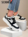 Shein SCKMEU - 1 par de zapatillas informales de moda para mujer, ligeras y vulcanizadas - Quierox - Tienda Online