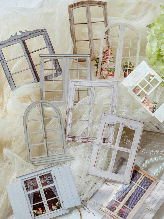 SHEIN Set de 10 pegatinas de ventana huecas creativas para manualidades y decoración DIY - Quierox - Tienda Online