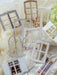 SHEIN Set de 10 pegatinas de ventana huecas creativas para manualidades y decoración DIY - Quierox - Tienda Online