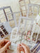 SHEIN Set de 10 pegatinas de ventana huecas creativas para manualidades y decoración DIY - Quierox - Tienda Online
