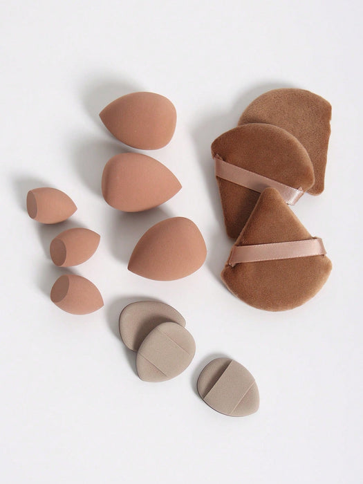 SHEIN Set de 12 esponjas de maquillaje de uso múltiple - Quierox - Tienda Online