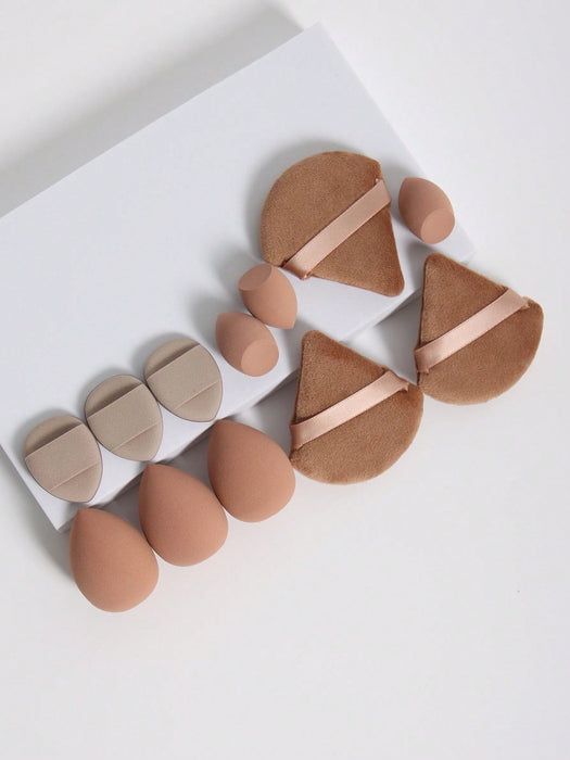 SHEIN Set de 12 esponjas de maquillaje de uso múltiple - Quierox - Tienda Online