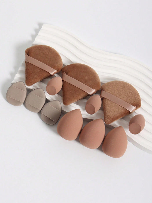 SHEIN Set de 12 esponjas de maquillaje de uso múltiple - Quierox - Tienda Online