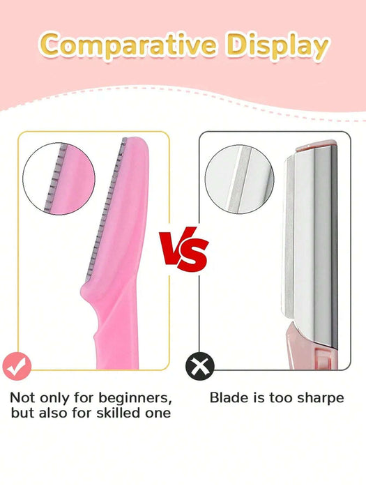 Shein Set de 12 piezas de afeitadoras y recortadoras seguras para cejas - Quierox - Tienda Online