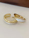 Shein Set de 2 anillos de capa doble de color oro y cruz enchapada - Quierox - Tienda Online