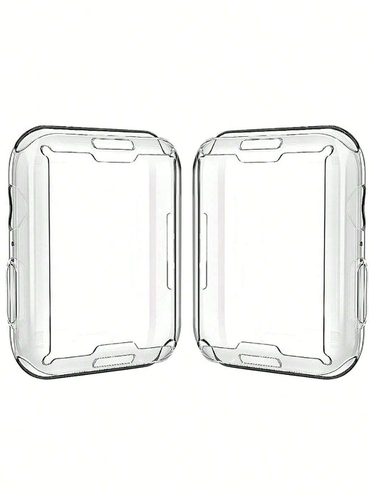 SHEIN Set de 2 fundas protectoras transparentes de TPU de cobertura 38MM - Quierox - Tienda Online