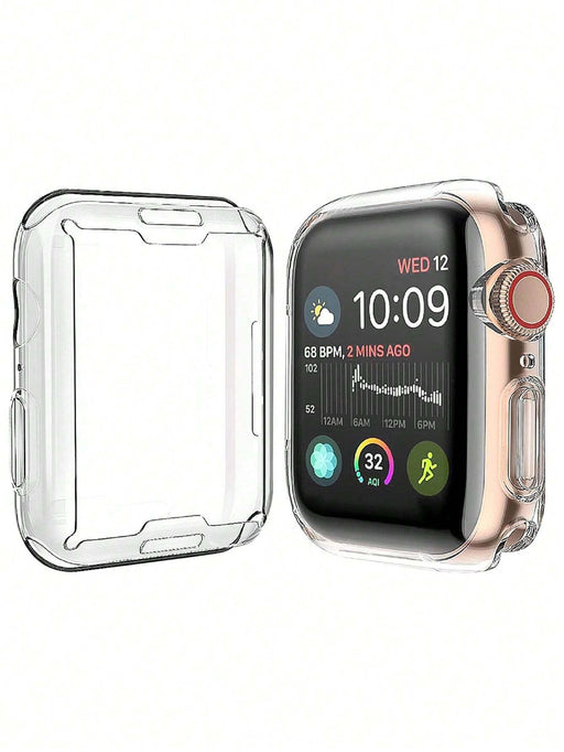 SHEIN Set de 2 fundas protectoras transparentes de TPU de cobertura 38MM - Quierox - Tienda Online