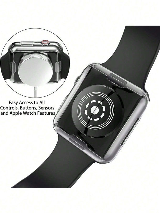 SHEIN Set de 2 fundas protectoras transparentes de TPU de cobertura 38MM - Quierox - Tienda Online
