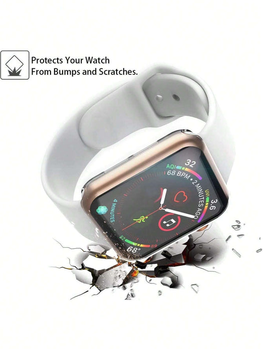 SHEIN Set de 2 fundas protectoras transparentes de TPU de cobertura 38MM - Quierox - Tienda Online
