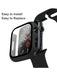 SHEIN Set de 2 piezas: Correa de reloj deportiva de silicona suave negra + Protector de pantalla - Quierox - Tienda Online
