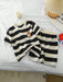 SHEIN Set de 2 piezas de ropa de verano a rayas para niños - Quierox - Tienda Online