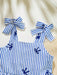 SHEIN Set de 2 piezas de top de tirantes y shorts para niñas - Quierox - Tienda Online
