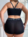 SHEIN Set de 2 sujetadores deportivos sin costuras con estampado de letras - Quierox - Tienda Online