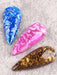 Shein Set de 23 piezas Estilo Y2K Polvo de espejo mágico metálicos de uñas de lujo - Quierox - Tienda Online