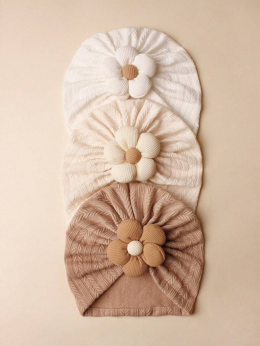 Shein Set de 3 gorros lindos y cálidos para bebés de 6 a 24 meses, aptos para otoño/invierno - Quierox - Tienda Online