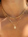 SHEIN Set de 3 piezas de joyería con tono dorado que incluye collar con colgante - Quierox - Tienda Online