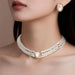 SHEIN Set de 3 piezas de pendientes y collar estilo palacio vintage - Quierox - Tienda Online