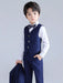 SHEIN Set de 3 piezas de traje de alta gama de unicolor para niños pequeños - Quierox - Tienda Online