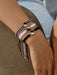 SHEIN Set de 3 pulseras tejidas de moda y versátiles para mujer - Quierox - Tienda Online