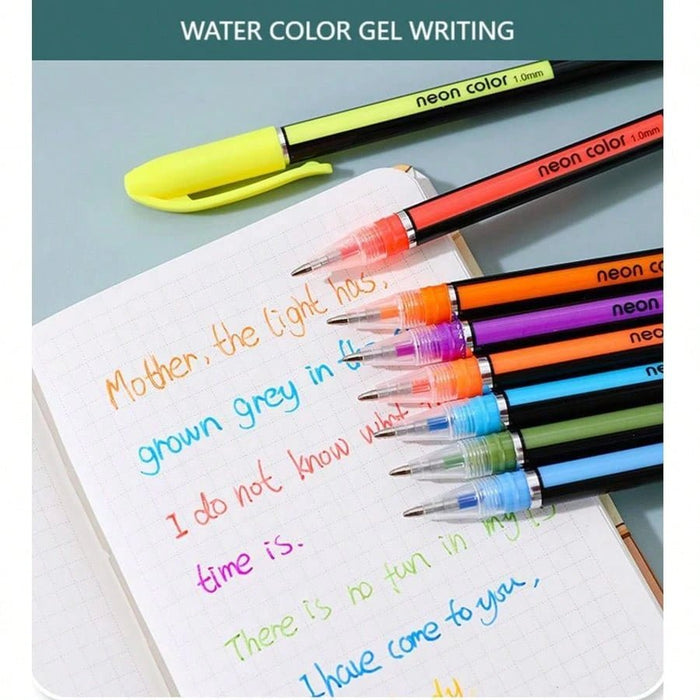 Shein Set de 36 bolígrafos de gel de colores brillantes, apto para todas las edades - Quierox - Tienda Online