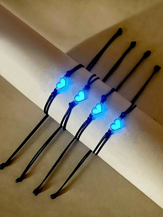 Shein Set de 4piezas/piezas Pulsera de tejida - Quierox - Tienda Online