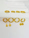 SHEIN Set de 6 piezas de aretes elegantes, aretes de acero inoxidable - Quierox - Tienda Online