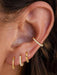 SHEIN Set de 6 piezas de aretes elegantes, aretes de acero inoxidable - Quierox - Tienda Online