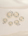 SHEIN Set de 6 piezas de pendientes minimalistas y de moda - Quierox - Tienda Online