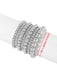 Shein Set de 7 piezas de pulseras con cuentas geométricas para uso diario - Quierox - Tienda Online