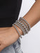Shein Set de 7 piezas de pulseras con cuentas geométricas para uso diario - Quierox - Tienda Online