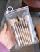 SHEIN Set de 8 piezas de Brochas de Maquillaje Portátiles - Quierox - Tienda Online