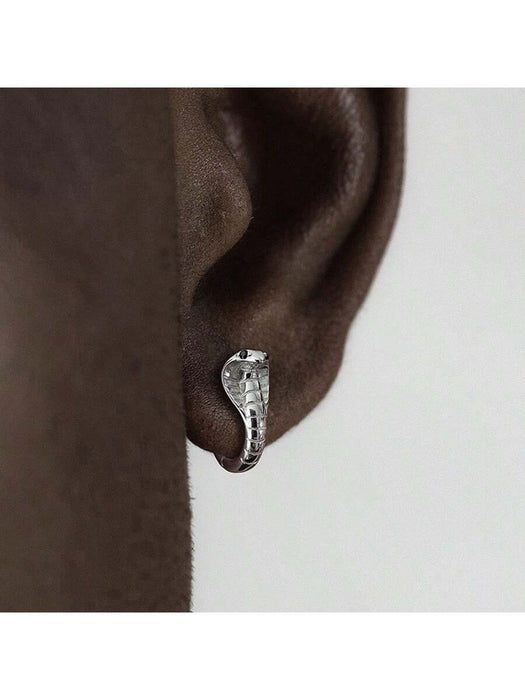 Shein set de pendientes de aro de serpiente de circonita - Quierox - Tienda Online