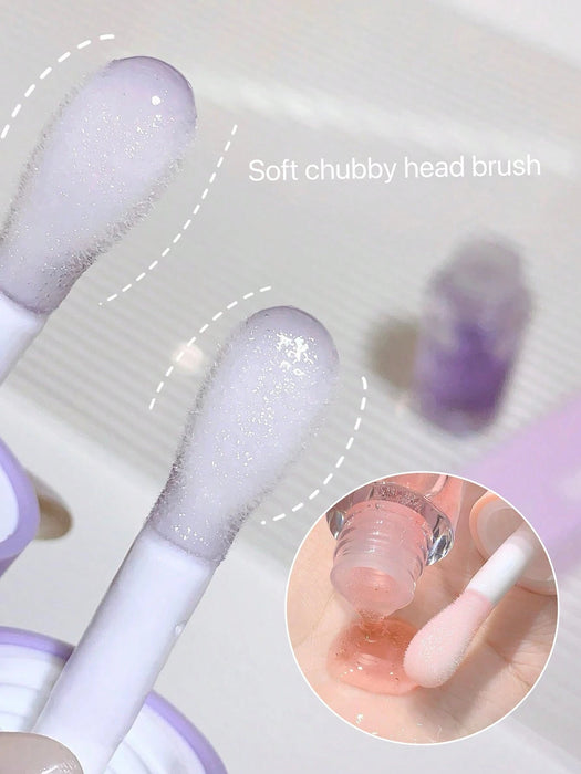 Shein SHAQINUO Big Brush Head - Aceite para labios con brillo, tinte voluminizador - Quierox - Tienda Online