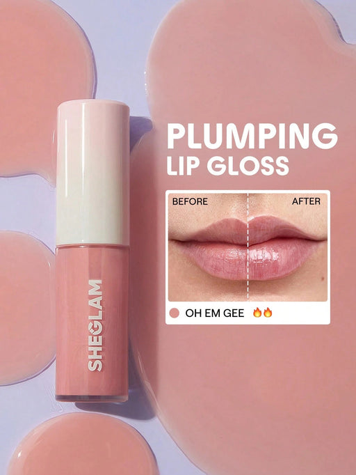 SHEIN SHEGLAM Brillo Labial Voluminizador Hot Goss - Oh Em Gee Brillo Labial - Quierox - Tienda Online
