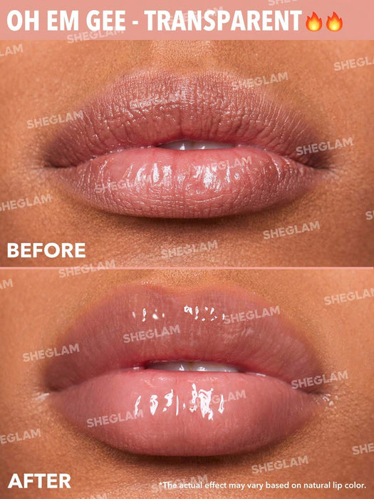 SHEIN SHEGLAM Brillo Labial Voluminizador Hot Goss - Oh Em Gee Brillo Labial - Quierox - Tienda Online