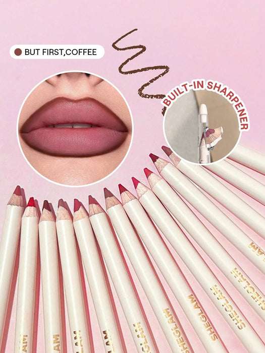 SHEIN SHEGLAM Datos Sobre Los Labios Delineador De Labios - Quierox - Tienda Online