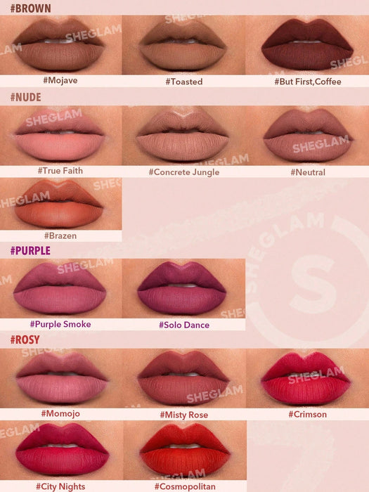 SHEIN SHEGLAM Delineador de labios So Lippy: lápiz delineador de labios mate - Quierox - Tienda Online