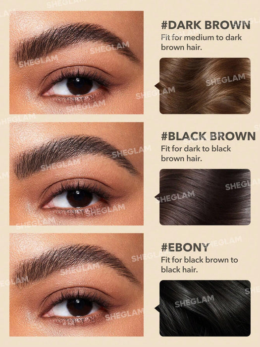 SHEIN SHEGLAM Gel Para Cejas Llamativo, Color MarróN Oscuro - Quierox - Tienda Online