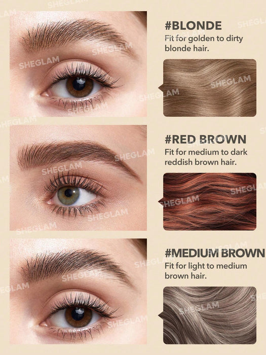 SHEIN SHEGLAM Gel Para Cejas Llamativo, Color MarróN Oscuro - Quierox - Tienda Online
