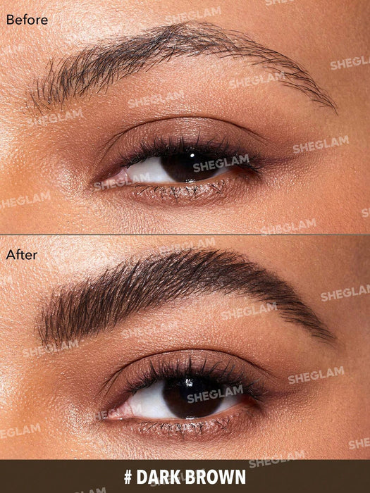 SHEIN SHEGLAM Gel Para Cejas Llamativo, Color MarróN Oscuro - Quierox - Tienda Online